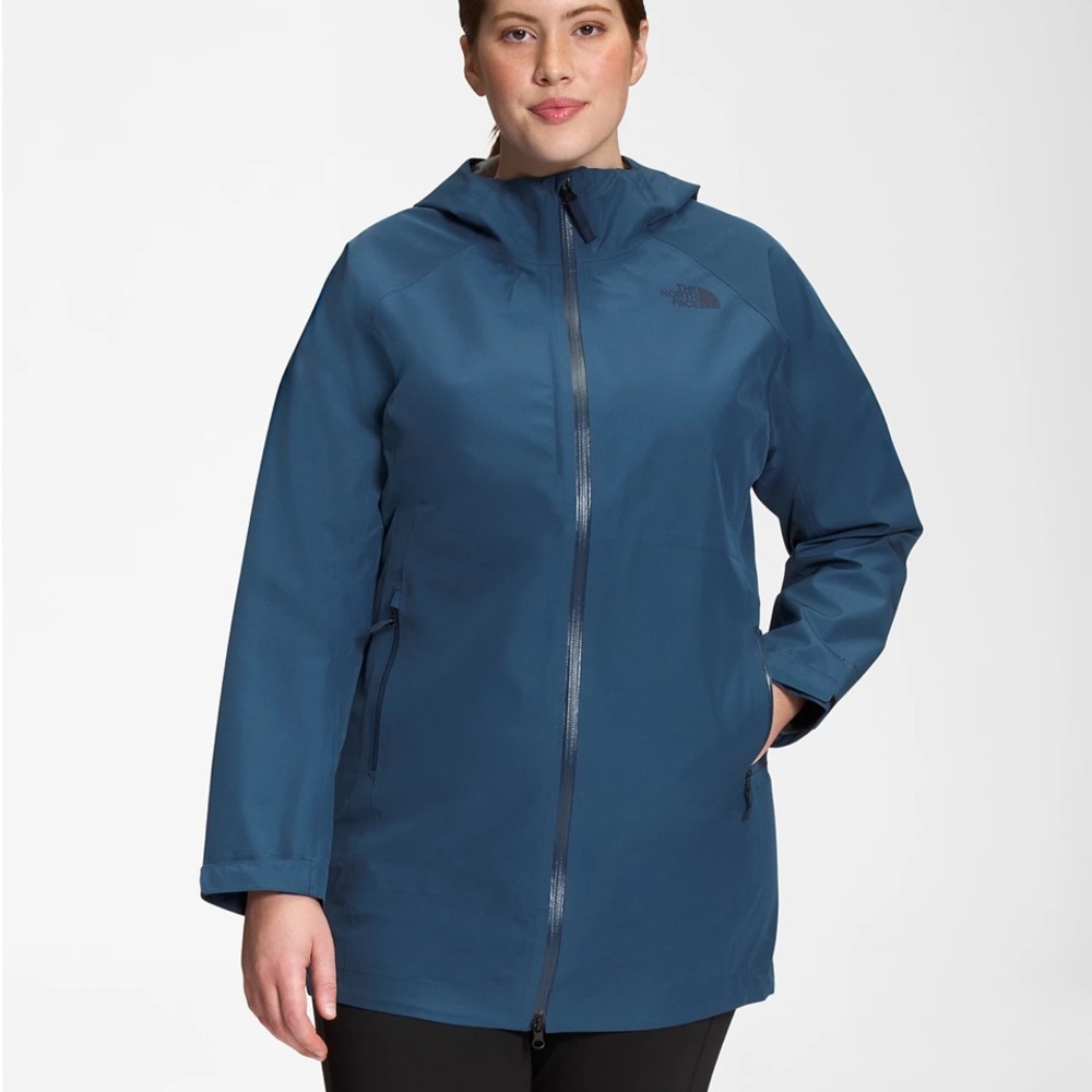 NWT $260.00 The North Face Womens Dryzzle Futurelight Jacket Shady Blue